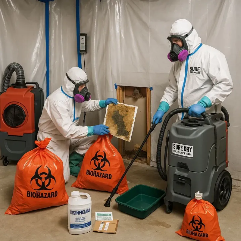 Contaminated Water Handling Protocols process in Kimball, TN