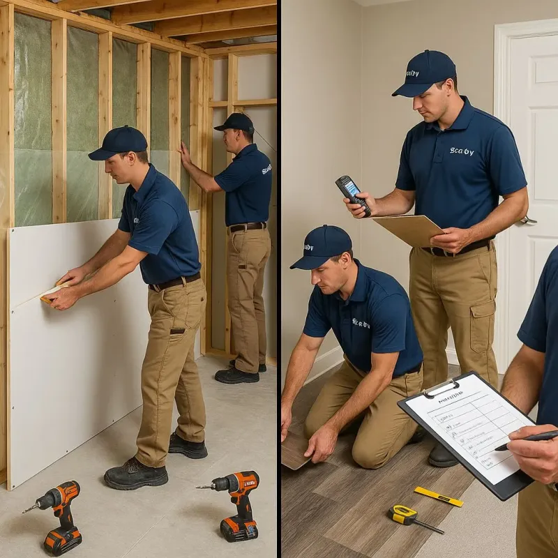 Repairs and Reconstruction process in Kimball, TN