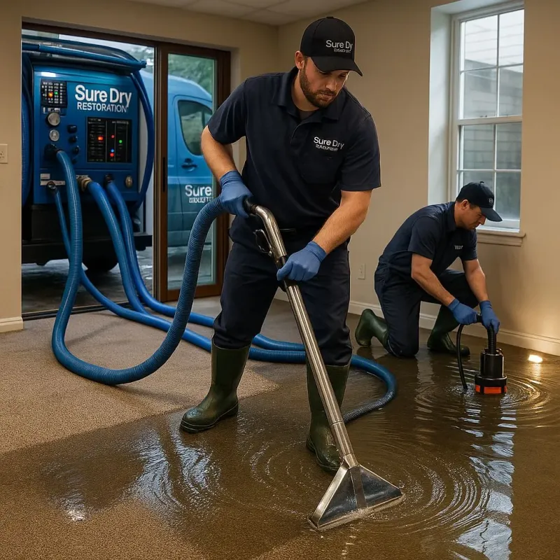 Water Extraction and Removal process in Kimball, TN